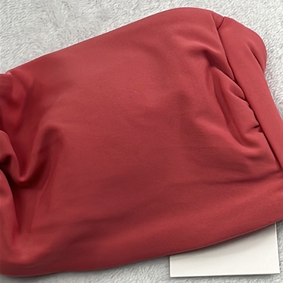 NWT Andie S Pink The Scala Bandeau Strapless Bikini Bathing Suit Top PUNC‎ - Picture 2 of 10